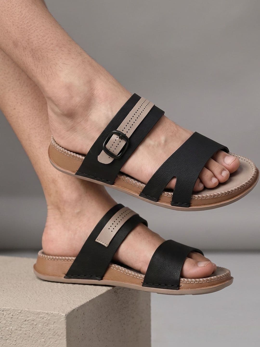 The Roadster Lifestyle Co Men Slip-On Comfort Sandals - view 1
