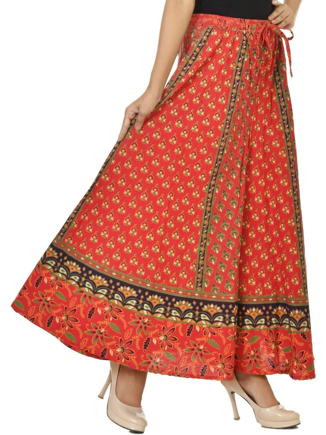 SAMJHI Women Ethnic Motifs Printed Ethnic Palazzos thumbnail 3