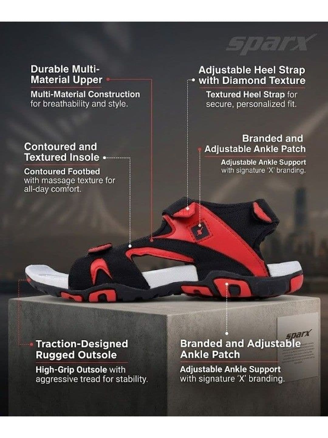 Sparx Men Sandals thumbnail 6