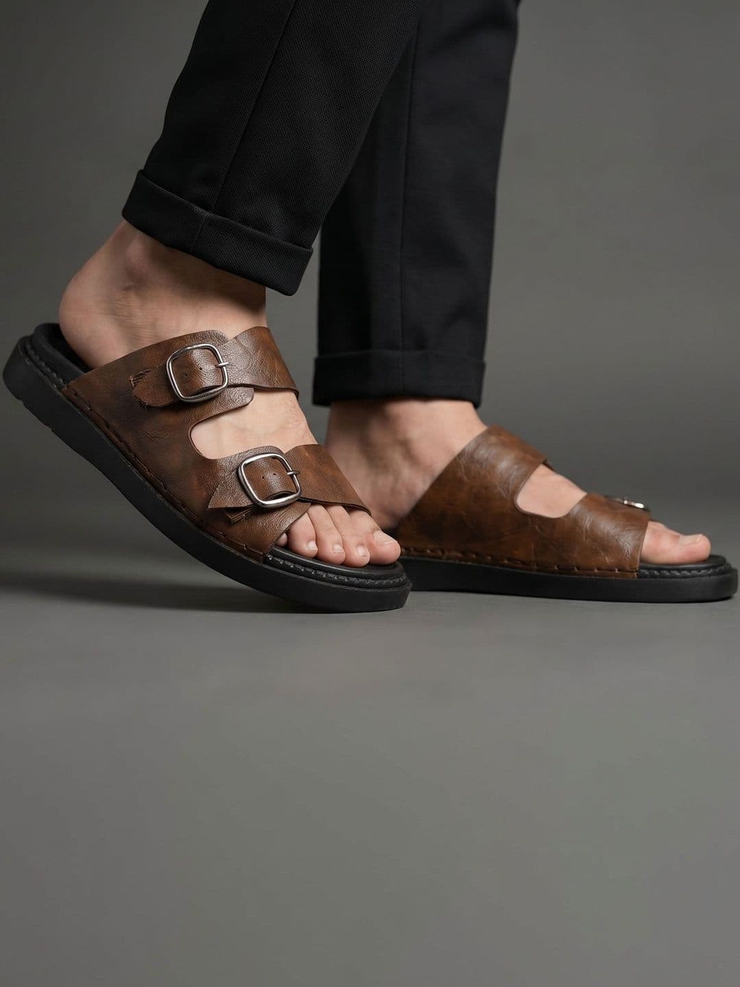 The Roadster Lifestyle Co Men Slip-On Comfort Sandals - view 1