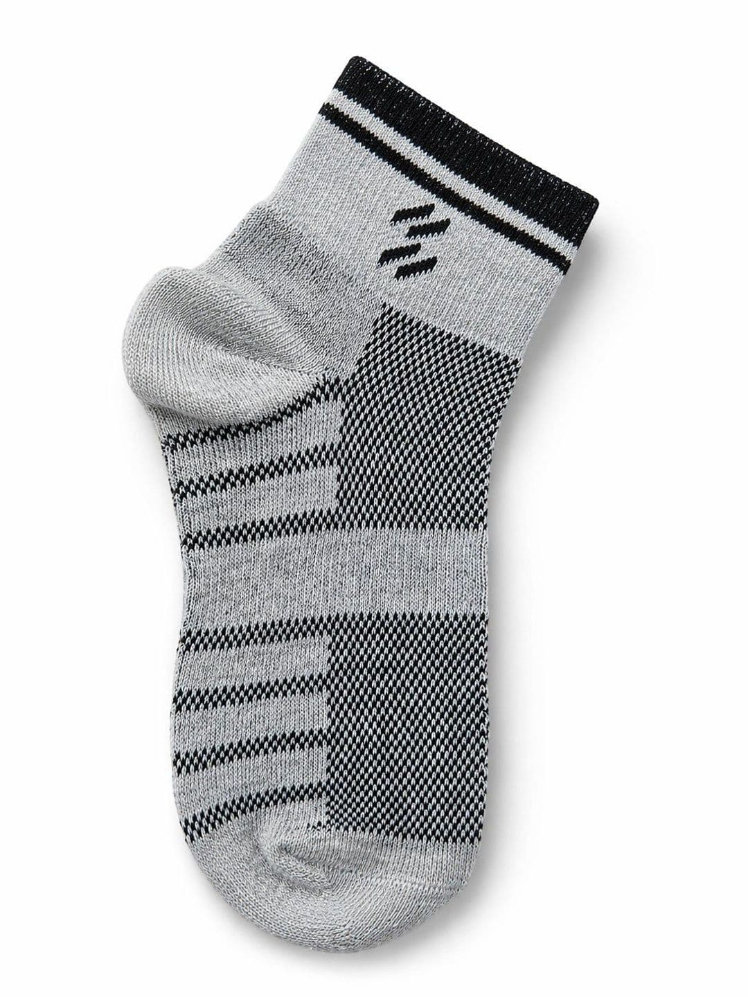 Sloxie Unisex Pack of 5 Cotton Assorted Patterned Ankle Length Socks thumbnail 6