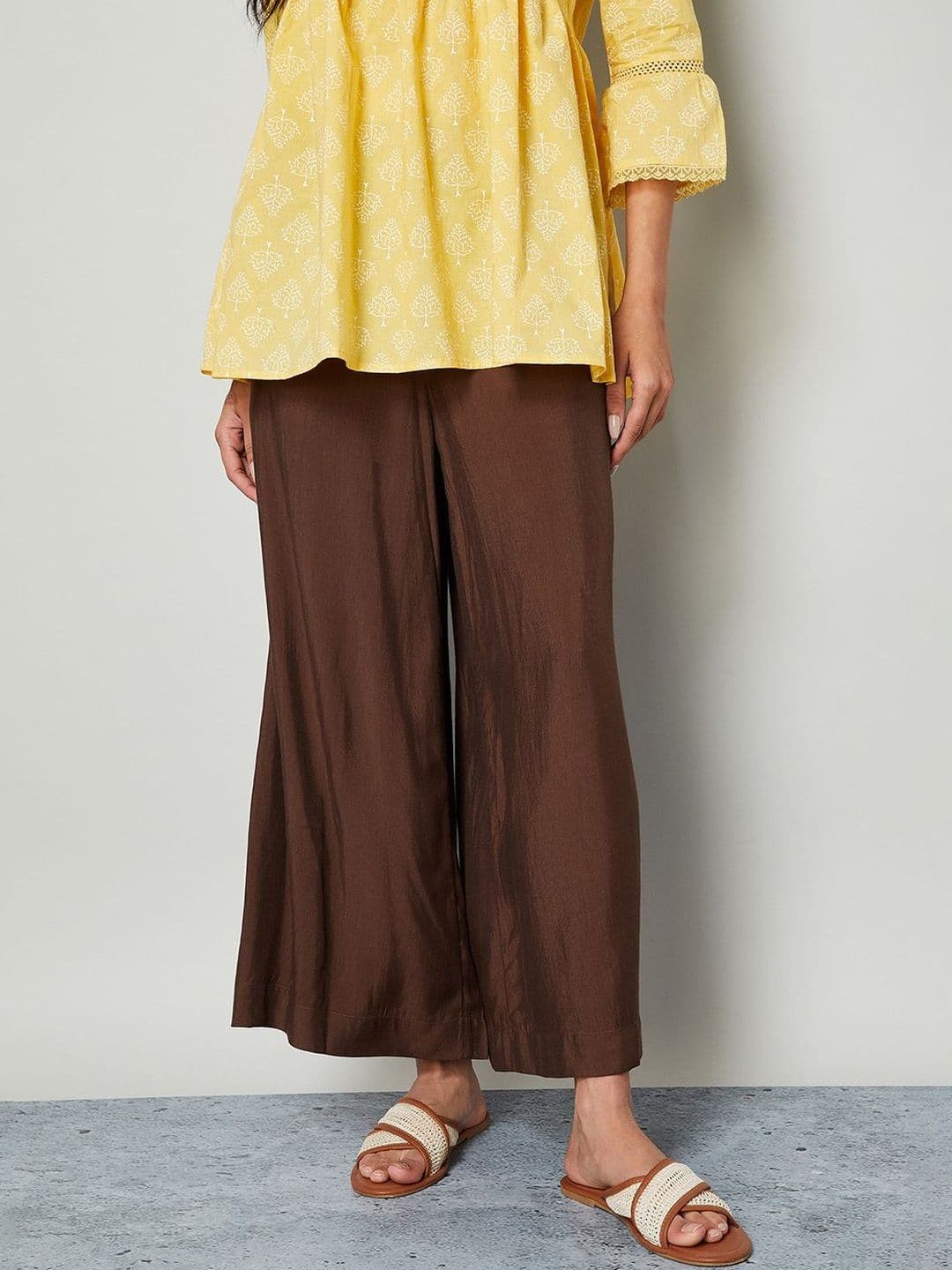 Melange by Lifestyle Women Flared Ethnic Palazzos thumbnail 2