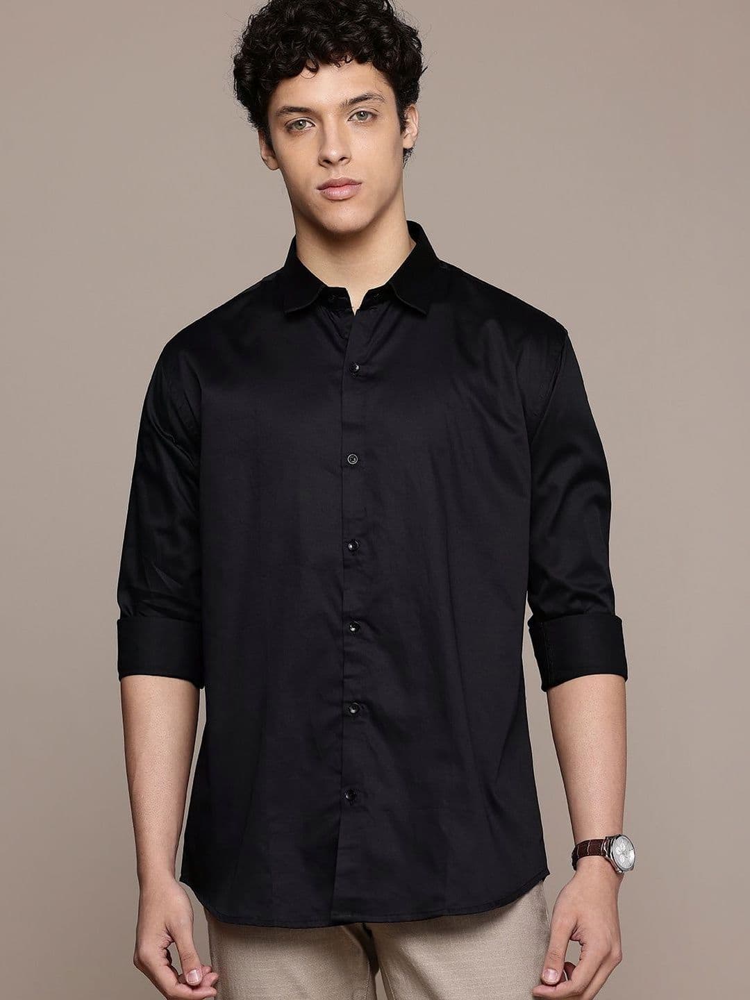 THE BEETEL HOUSE Men Slim Fit Casual Shirt thumbnail 5