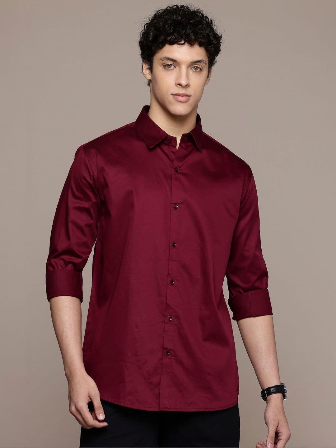 R.Code by The Roadster Life Co. Men Slim Fit Casual Shirt thumbnail 4