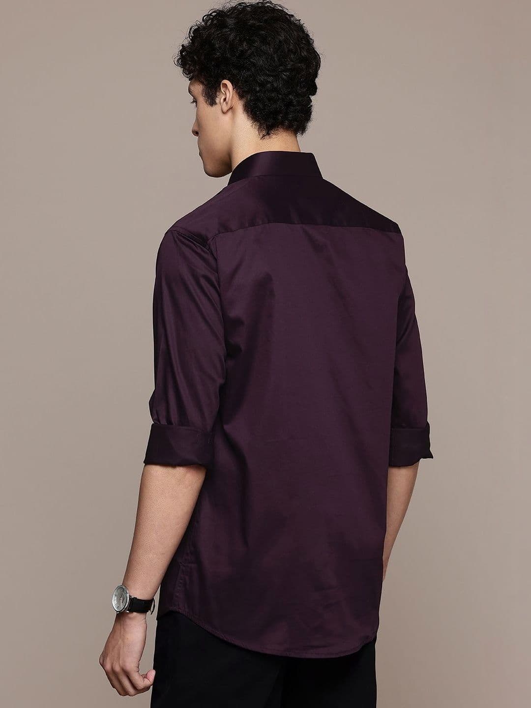 Mast & Harbour Men Slim Fit Casual Shirt thumbnail 4