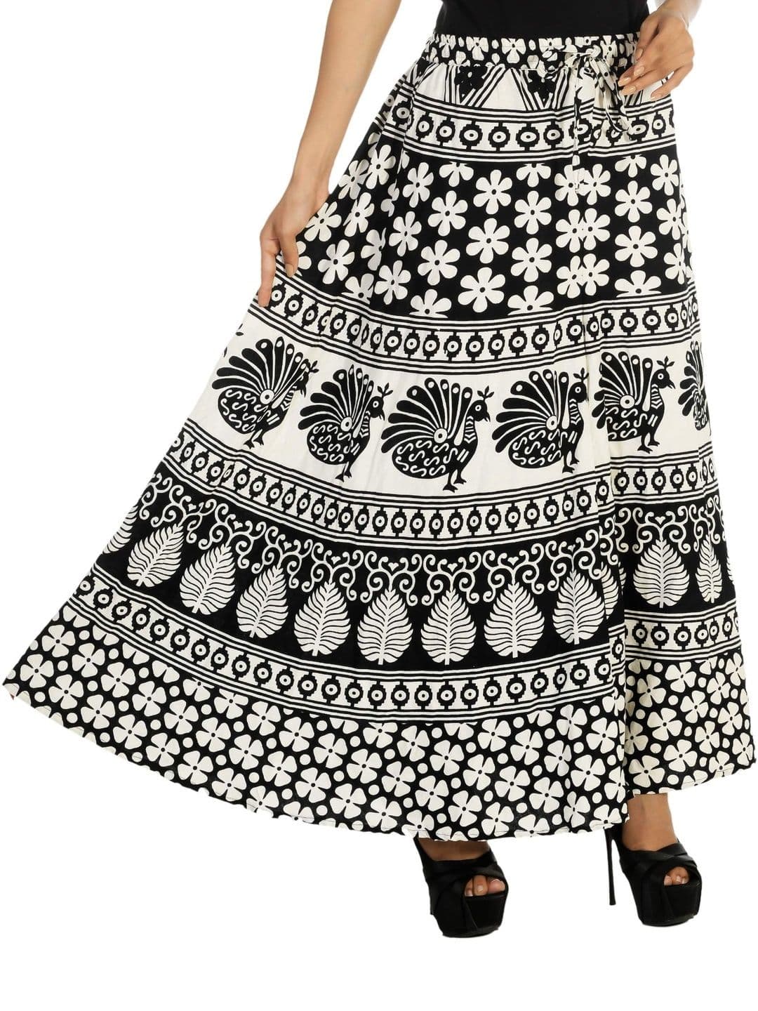 SAMJHI Women Ethnic Motifs Printed Ethnic Palazzos thumbnail 4