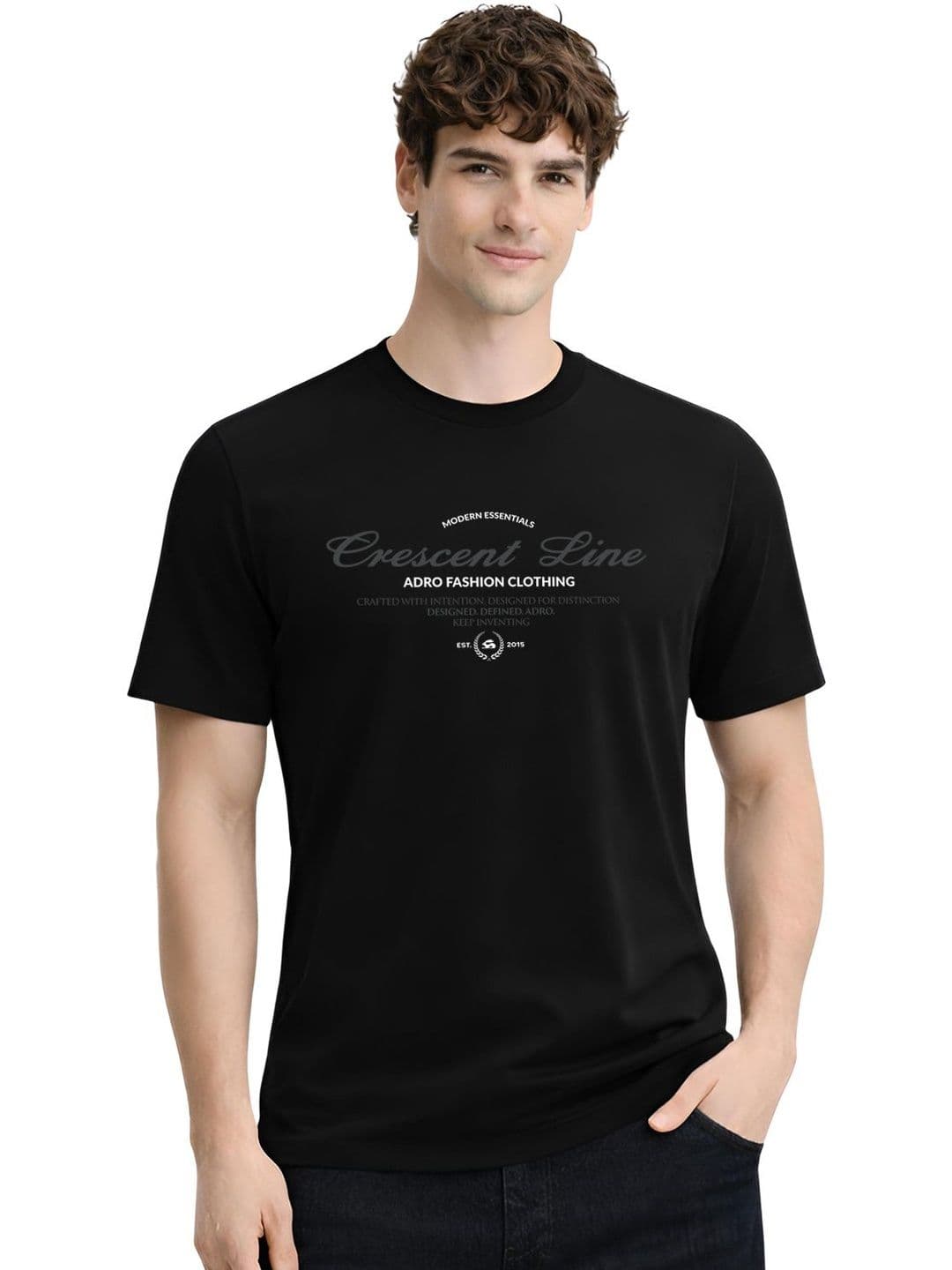 ADRO Men Typography Printed T-shirt - view 1