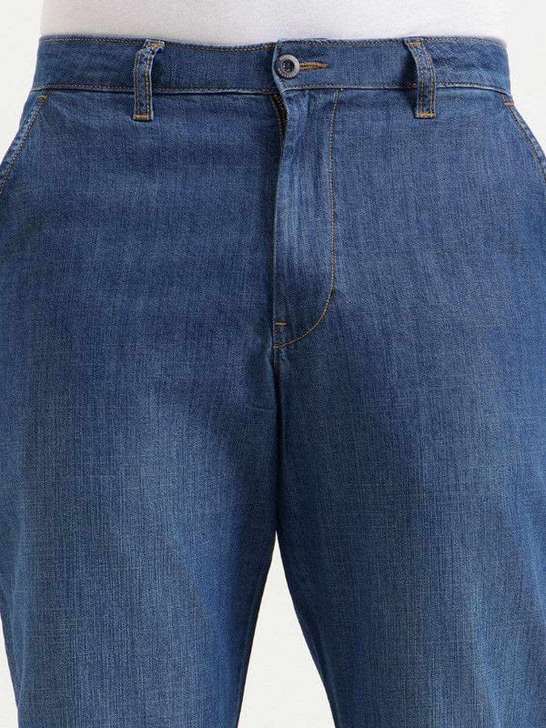 United Colors of Benetton Men Relaxed Fit Mid-Rise Jeans thumbnail 4