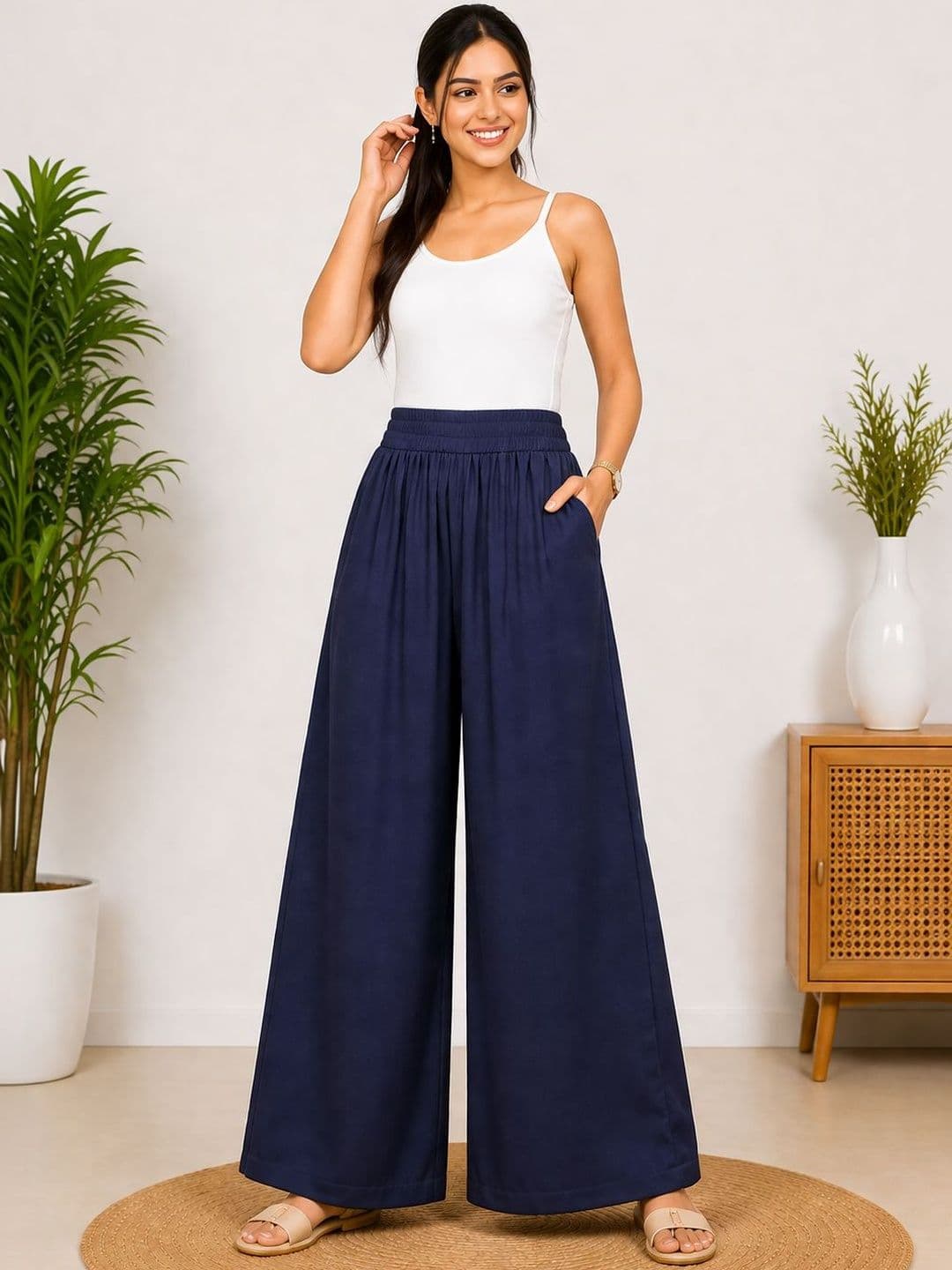 ZARISTAA Women Palazzos thumbnail 3