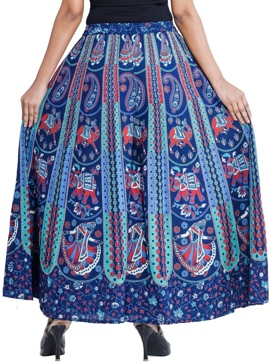 SAMJHI Women Ethnic Motifs Printed Ethnic Palazzos thumbnail 4