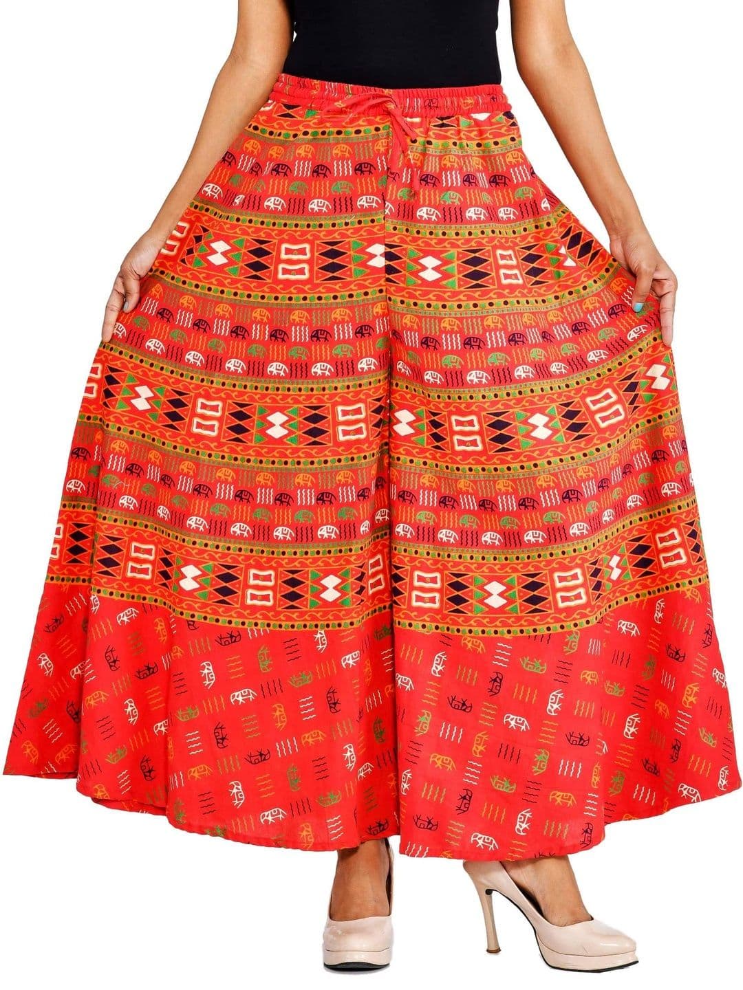 SAMJHI Women Ethnic Motifs Printed Ethnic Palazzos - view 1