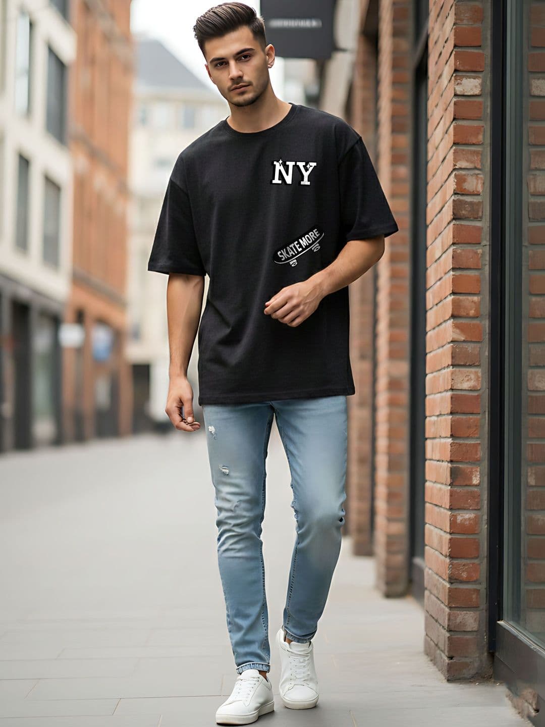 Kook N Keech Men Typography Printed T-shirt thumbnail 4