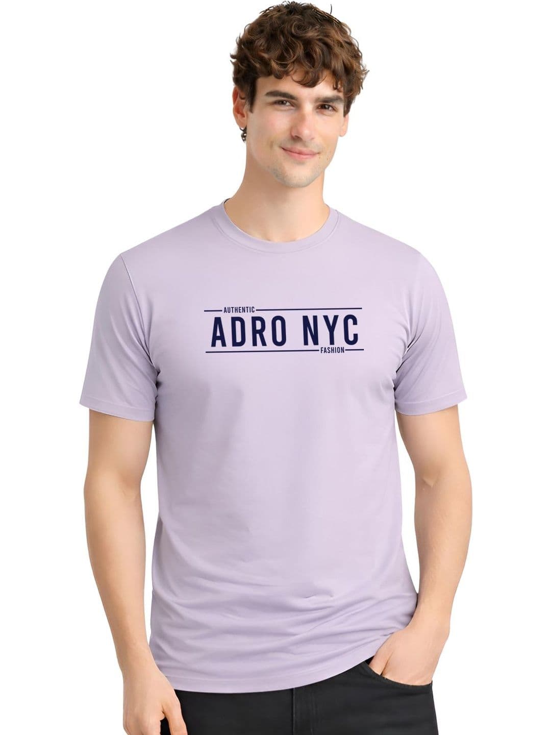 ADRO Men Typography Printed T-shirt - view 1
