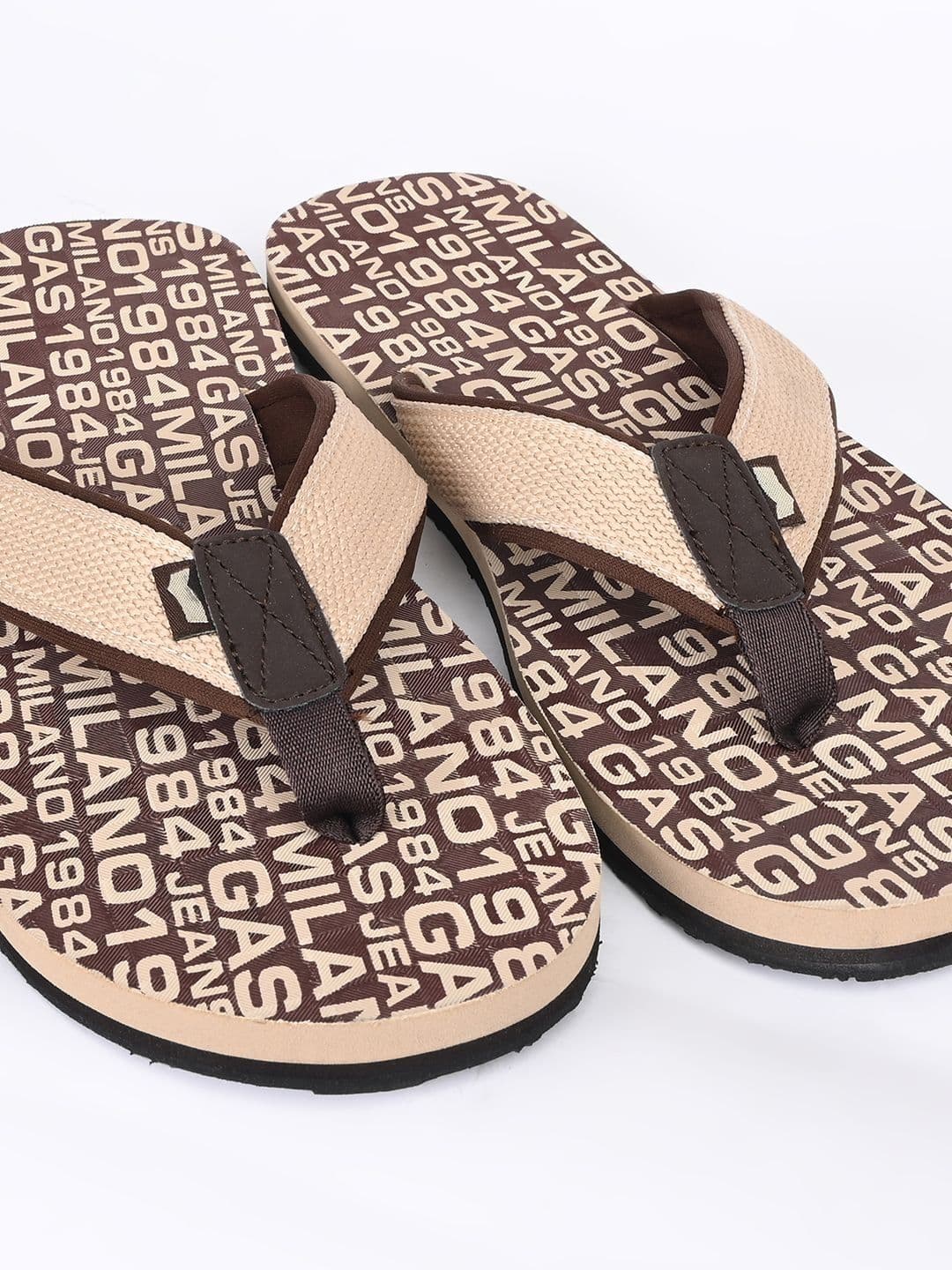GAS Men StreetGrain Brown FlipFlops thumbnail 3