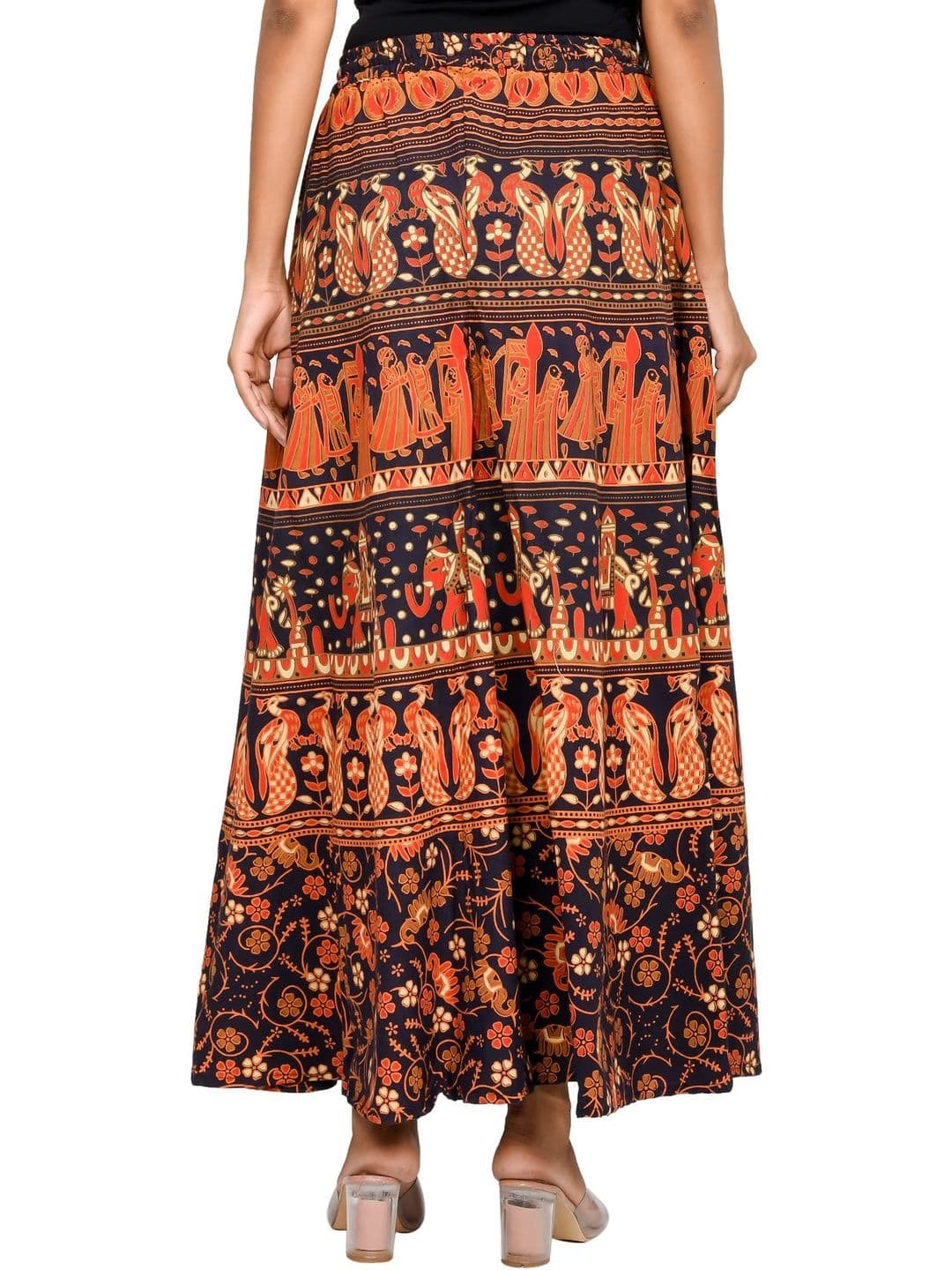 SAMJHI Women Ethnic Motifs Printed Ethnic Palazzos thumbnail 4