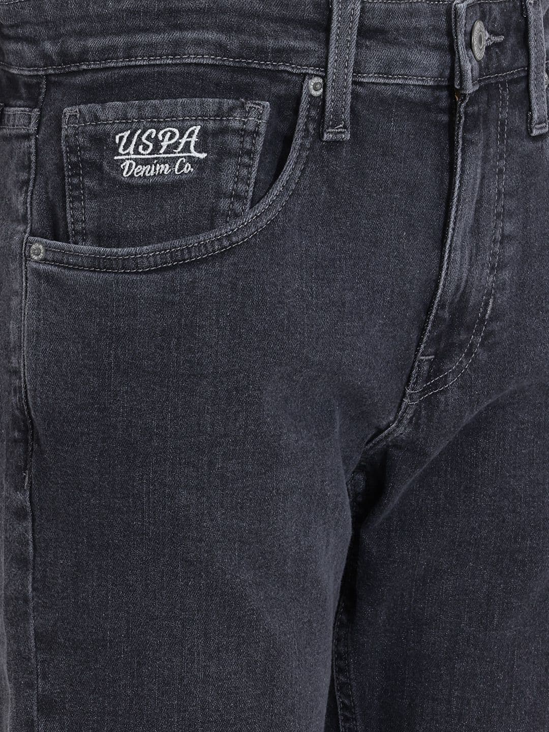 U.S. Polo Assn. Denim Co. Men Brandon Slim Tapered Fit Stretchable Jeans thumbnail 6
