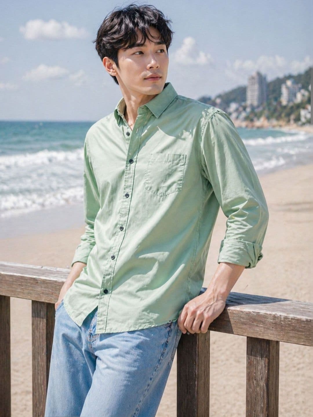 R.Code by The Roadster Life Co. Men Premium Casual Shirt thumbnail 5