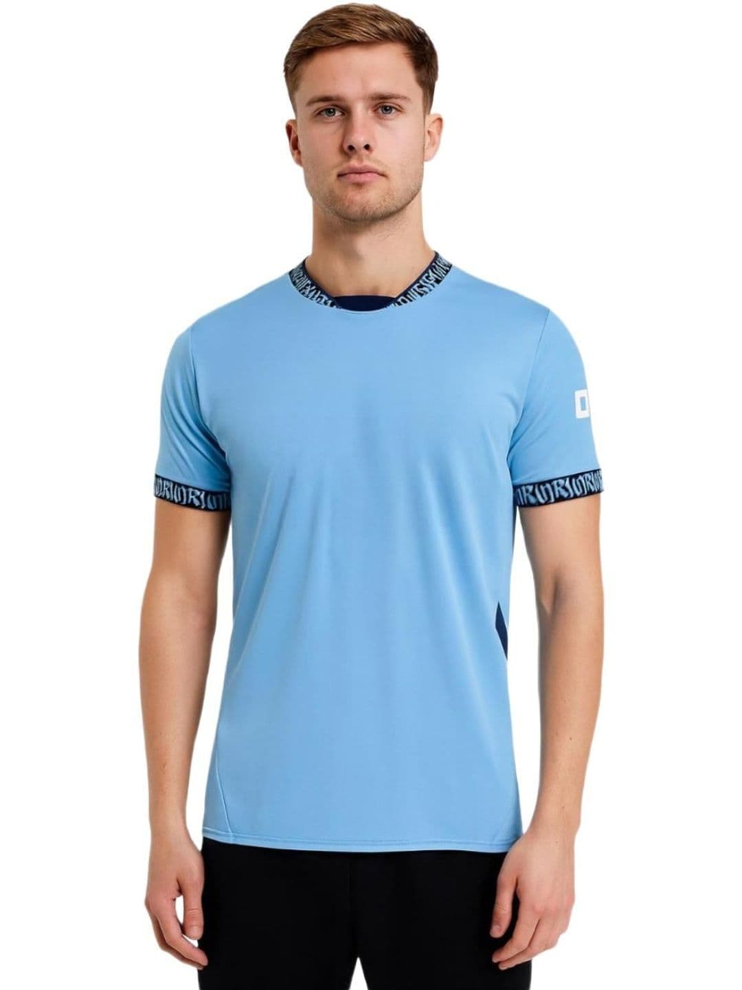 teky Men Typography T-shirt
