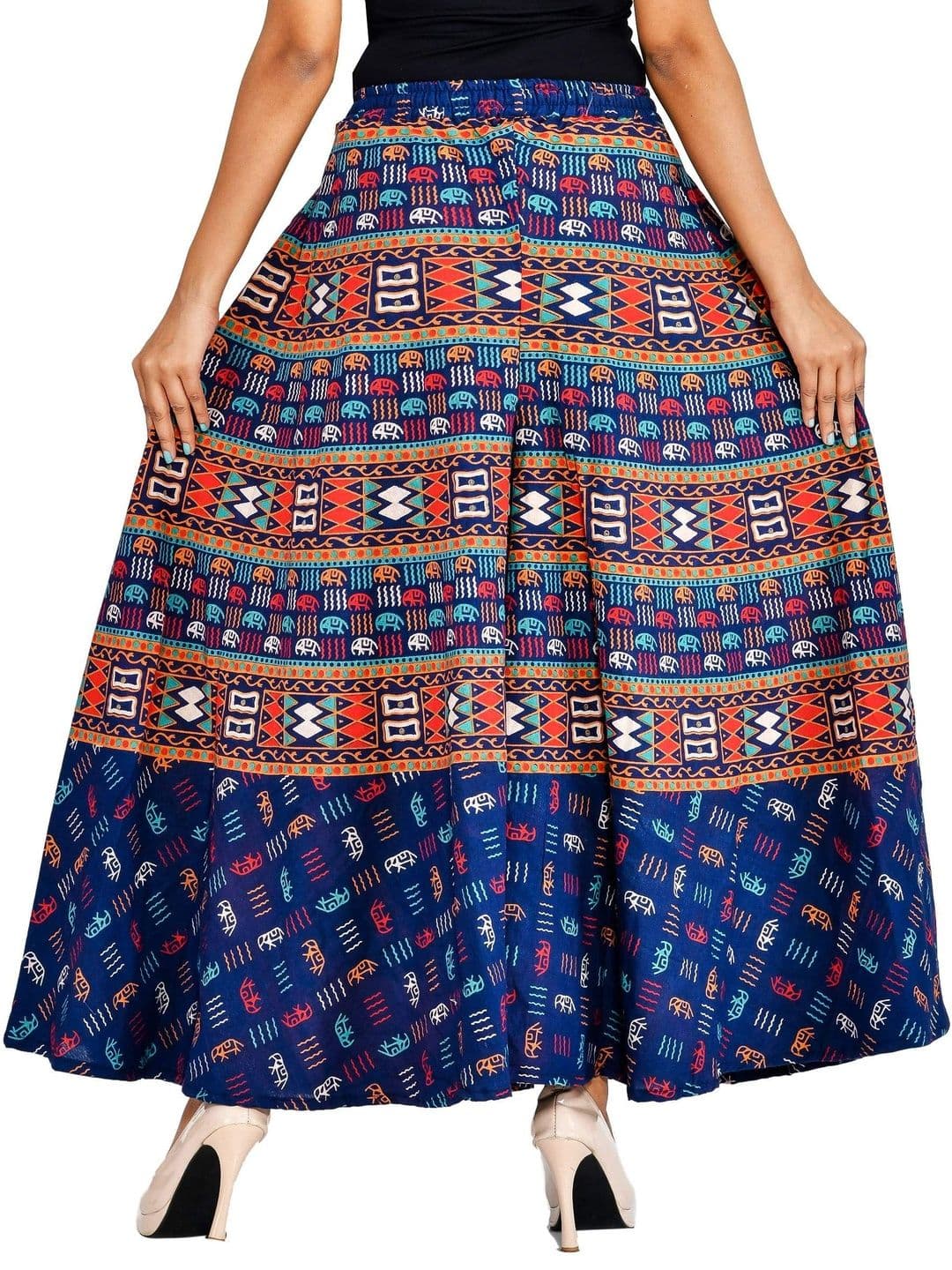 SAMJHI Women Ethnic Motifs Printed Ethnic Palazzos thumbnail 5