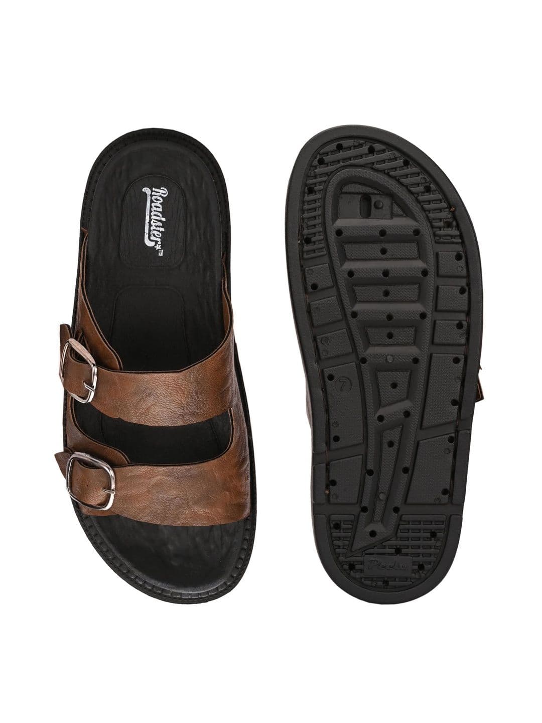 The Roadster Lifestyle Co Men Slip-On Comfort Sandals thumbnail 2