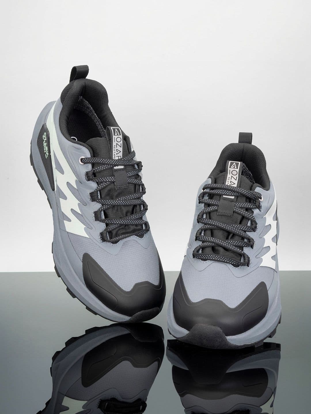 Red Tape Men Mesh Trekking Non-Marking Shoes thumbnail 4