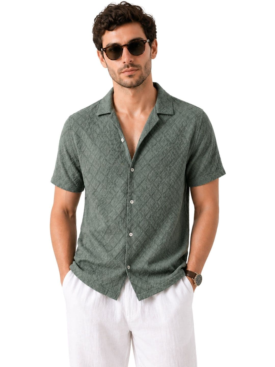 XKIND Men Standard Casual Shirt thumbnail 6