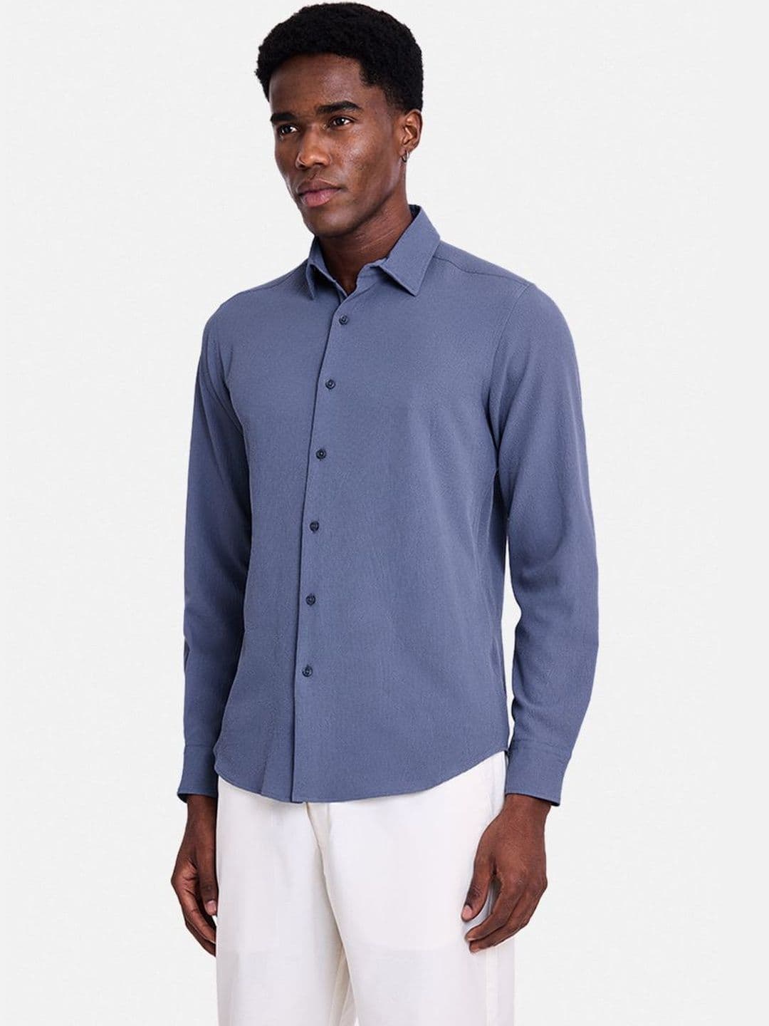 Snitch Men Slim Fit Casual Shirt thumbnail 4