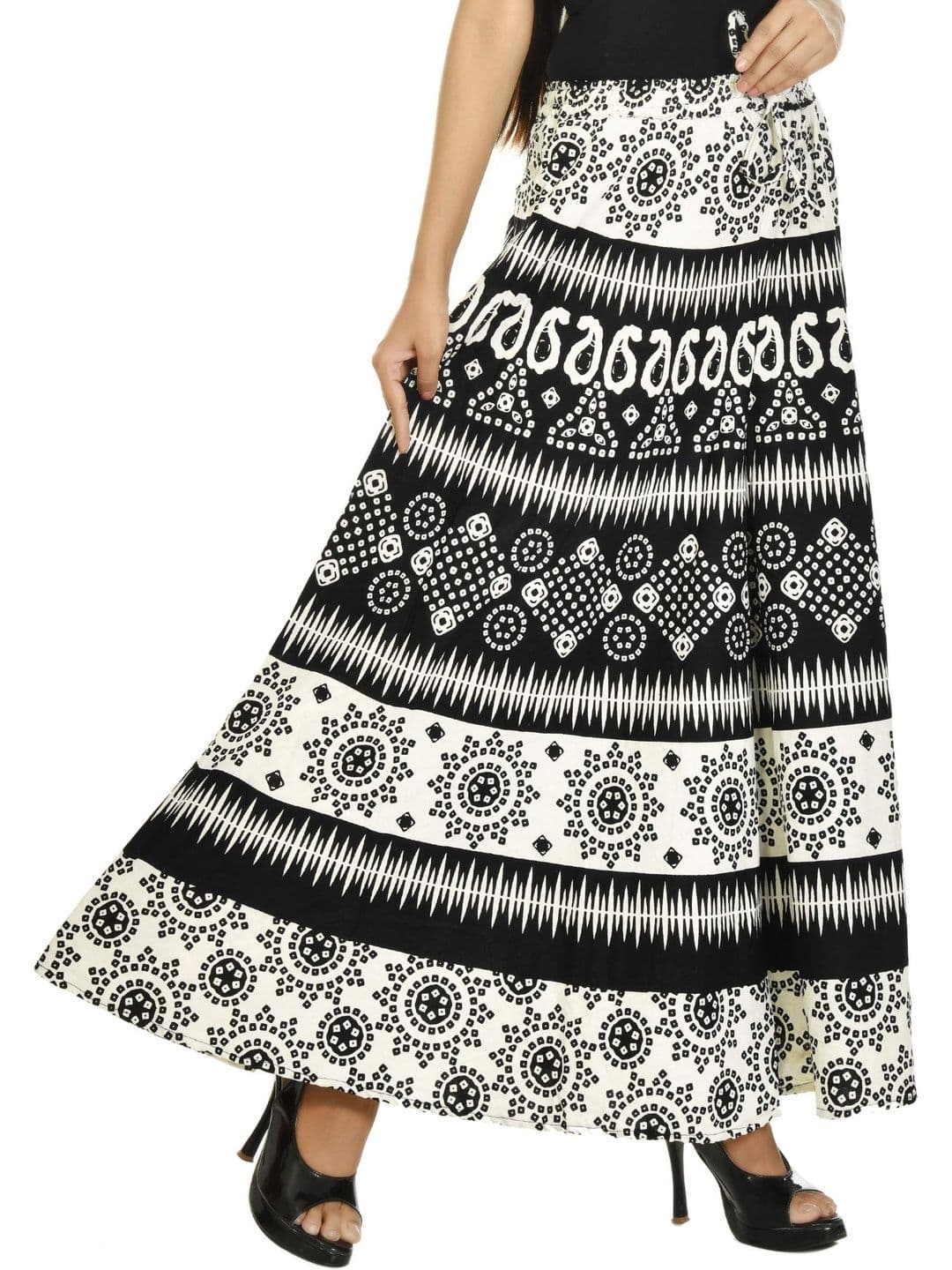 SAMJHI Women Ethnic Motifs Printed Ethnic Palazzos thumbnail 2