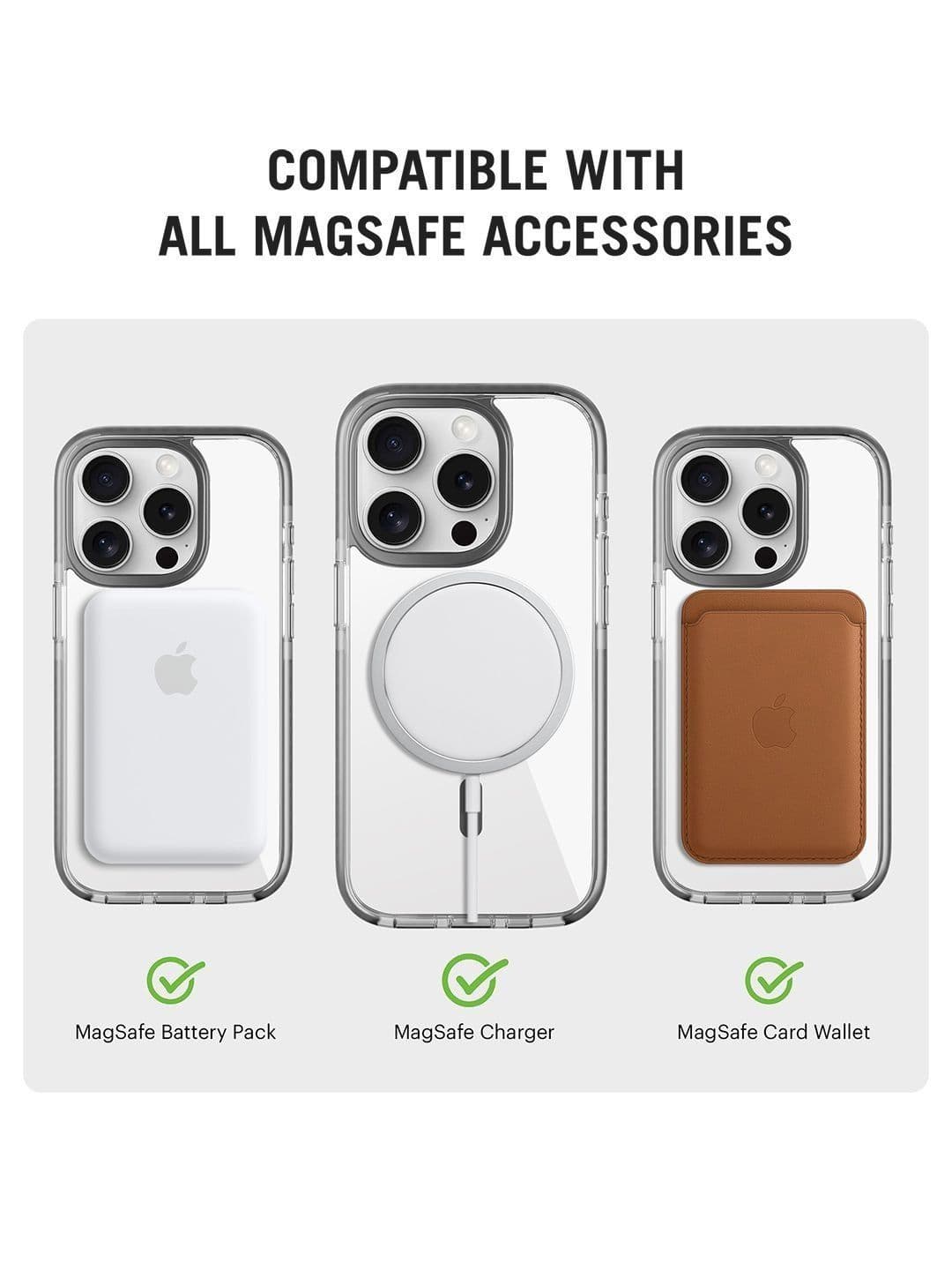 DailyObjects Stride 3.0 Clear MagSafe Phone Case Cover For iPhone 15 Pro Max thumbnail 2