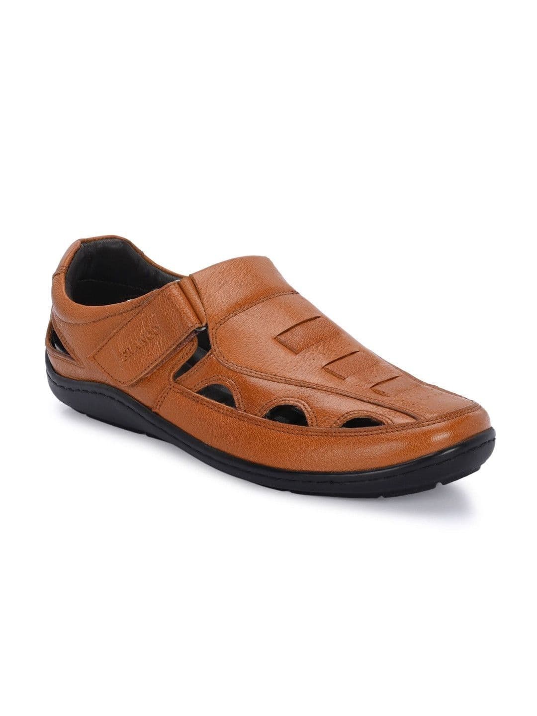 Franco Leone Men Leather Shoe-Style Sandals thumbnail 5