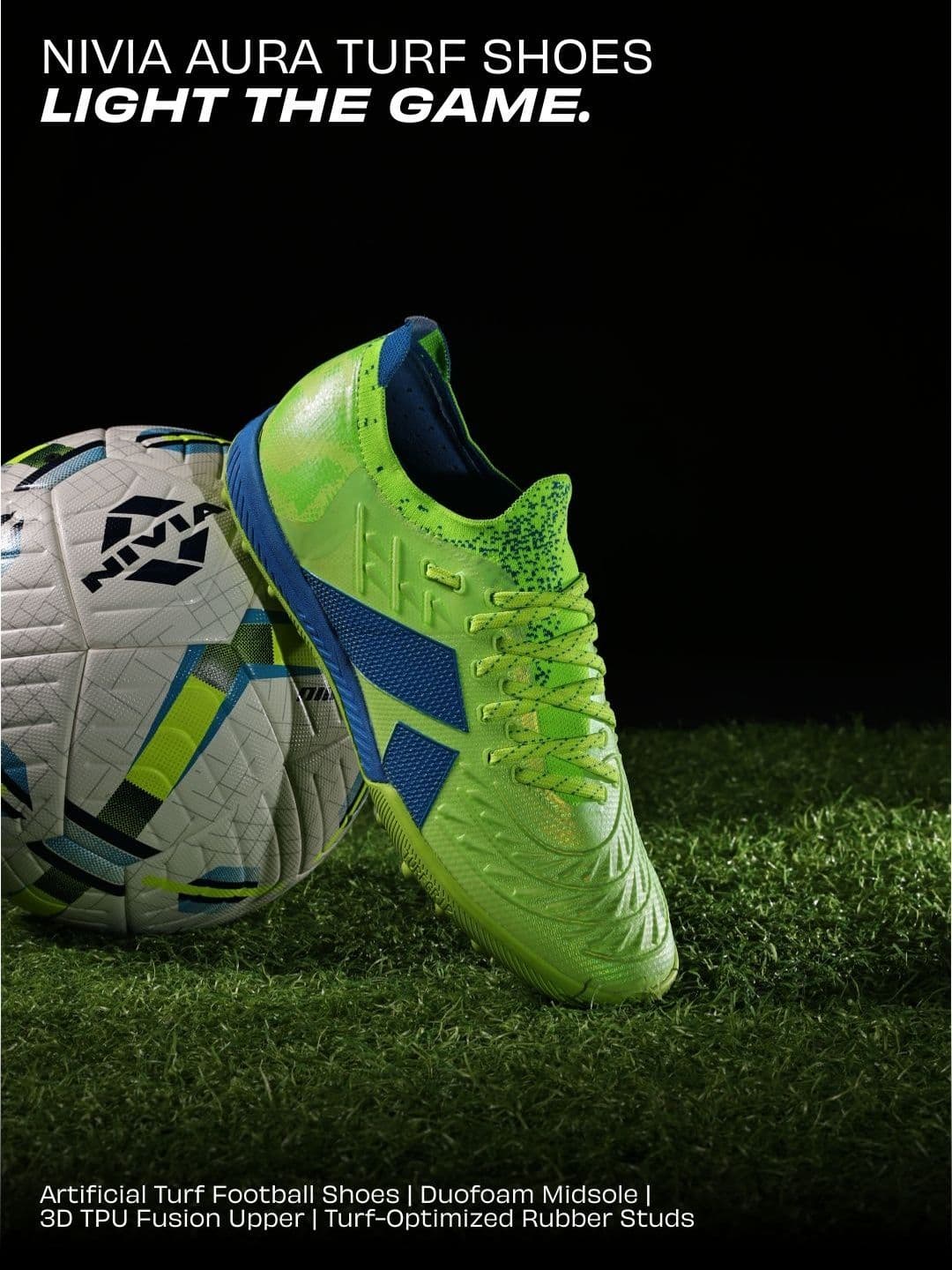 NIVIA Men Football Non-Marking Shoes thumbnail 5