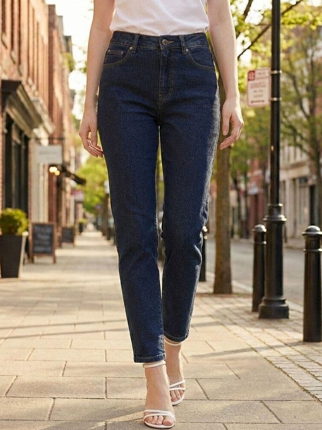 Moda Rapido Women High-Rise Stretchable Jeans thumbnail 4