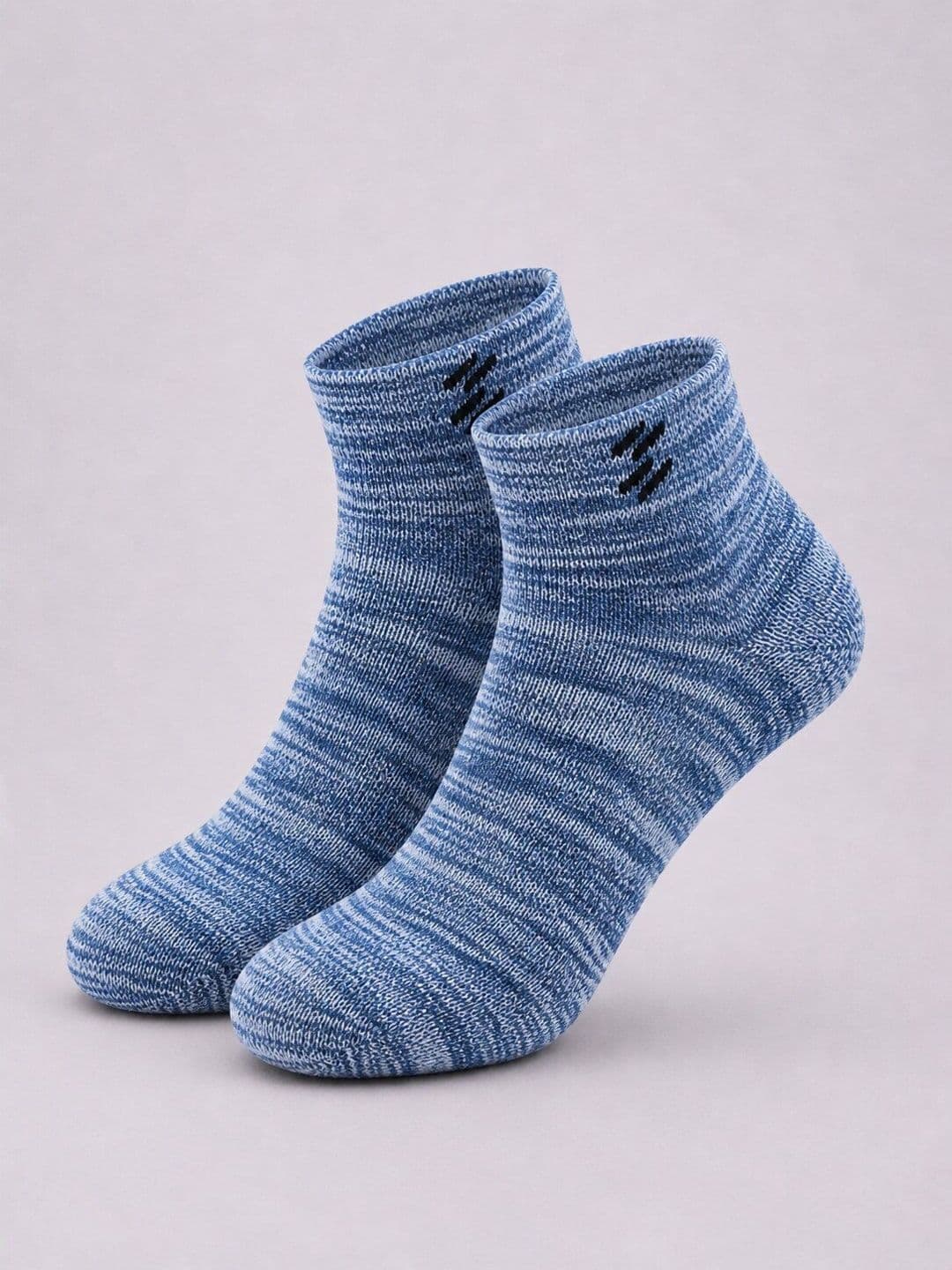 Sloxie Unisex Pack of 5 Cotton Striped Ankle Length Socks thumbnail 4
