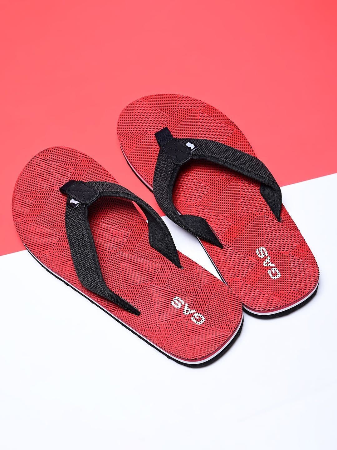 GAS Men  CalmStep Red FlipFlops - view 1