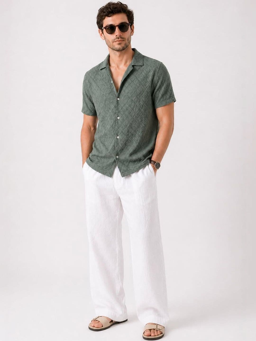 XKIND Men Standard Casual Shirt thumbnail 5