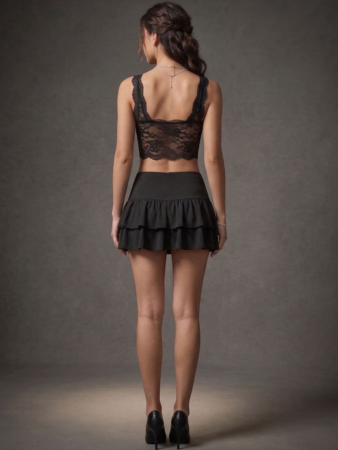 Roadster Women Tiered Mini Tiered Skirt thumbnail 5