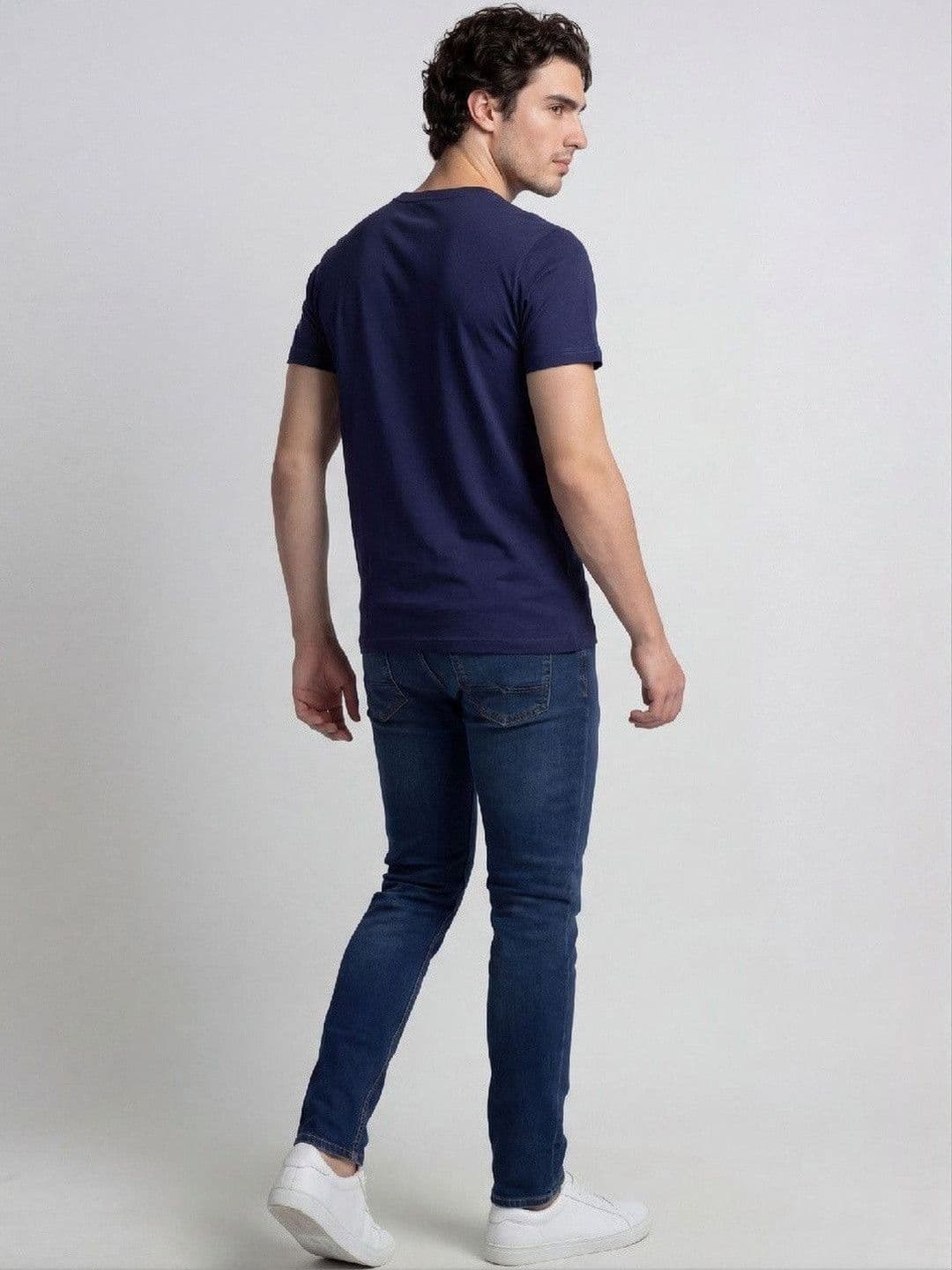 Pepe Jeans Men Printed Slim Fit T-shirt thumbnail 3