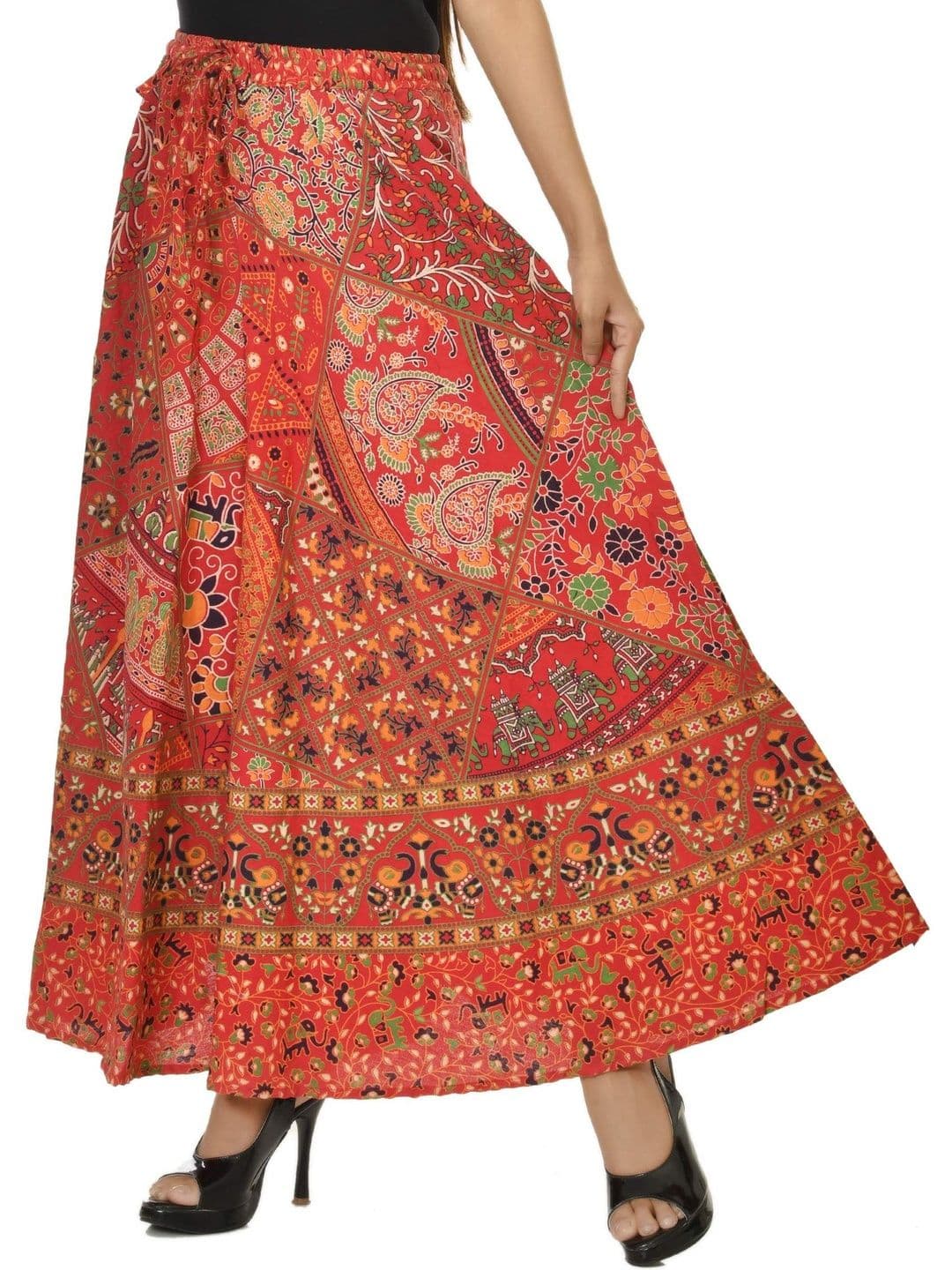 SAMJHI Women Ethnic Motifs Printed Ethnic Palazzos thumbnail 4