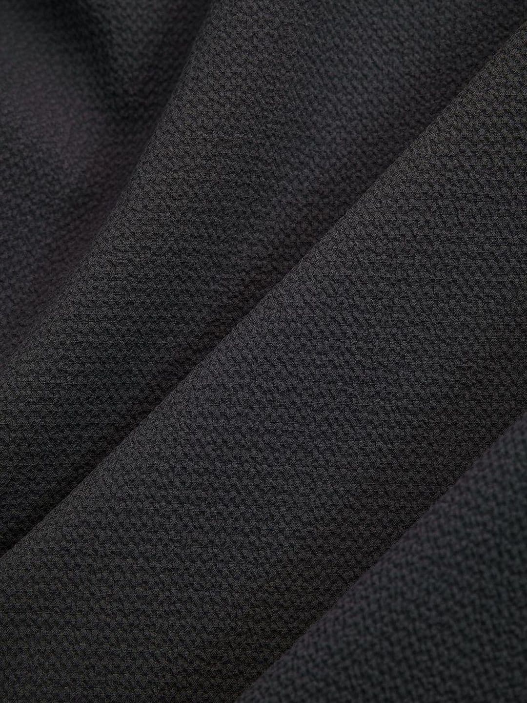 Snitch Charcoal Grey Textured Shirt thumbnail 4