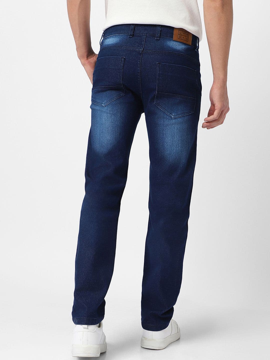 Urbano Fashion Men Regular Fit Washed Stretchable Jeans thumbnail 3