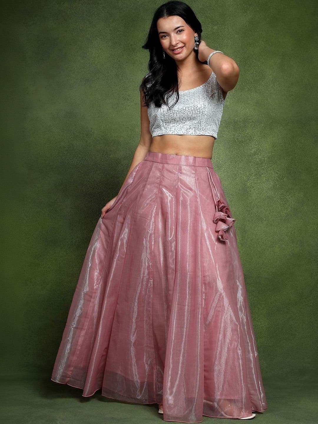 Frolic Rolic Women Maxi Flared Skirt thumbnail 3