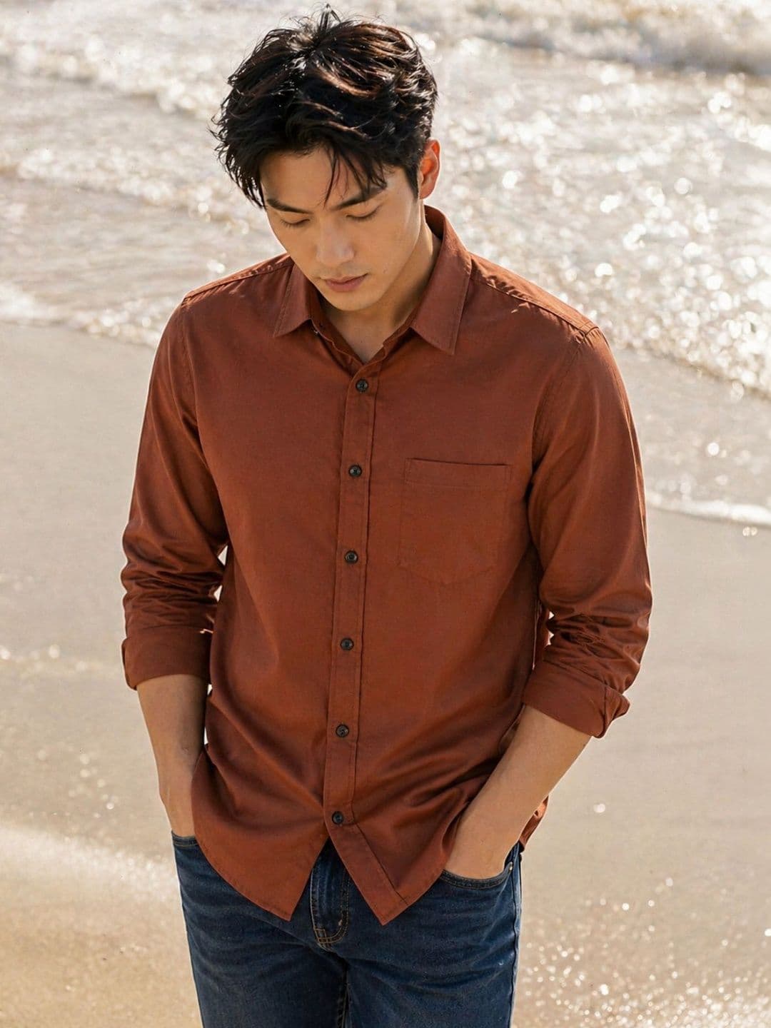 R.Code by The Roadster Life Co. Men Premium Casual Shirt thumbnail 6