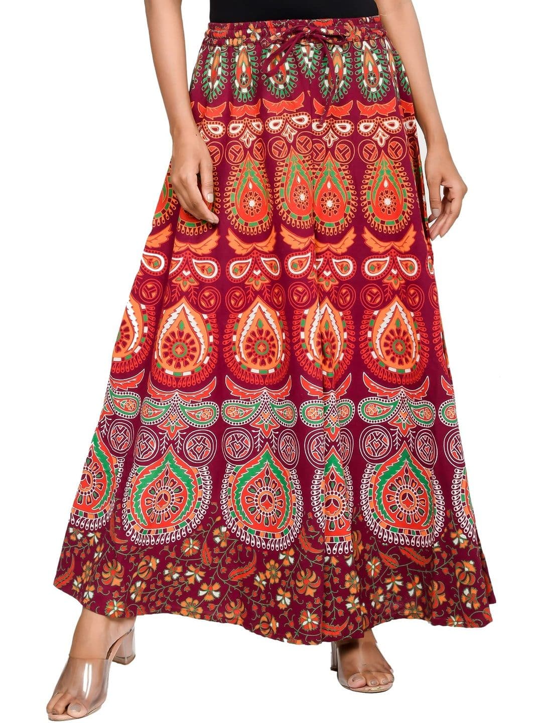 SAMJHI Women Ethnic Motifs Printed Ethnic Palazzos thumbnail 4