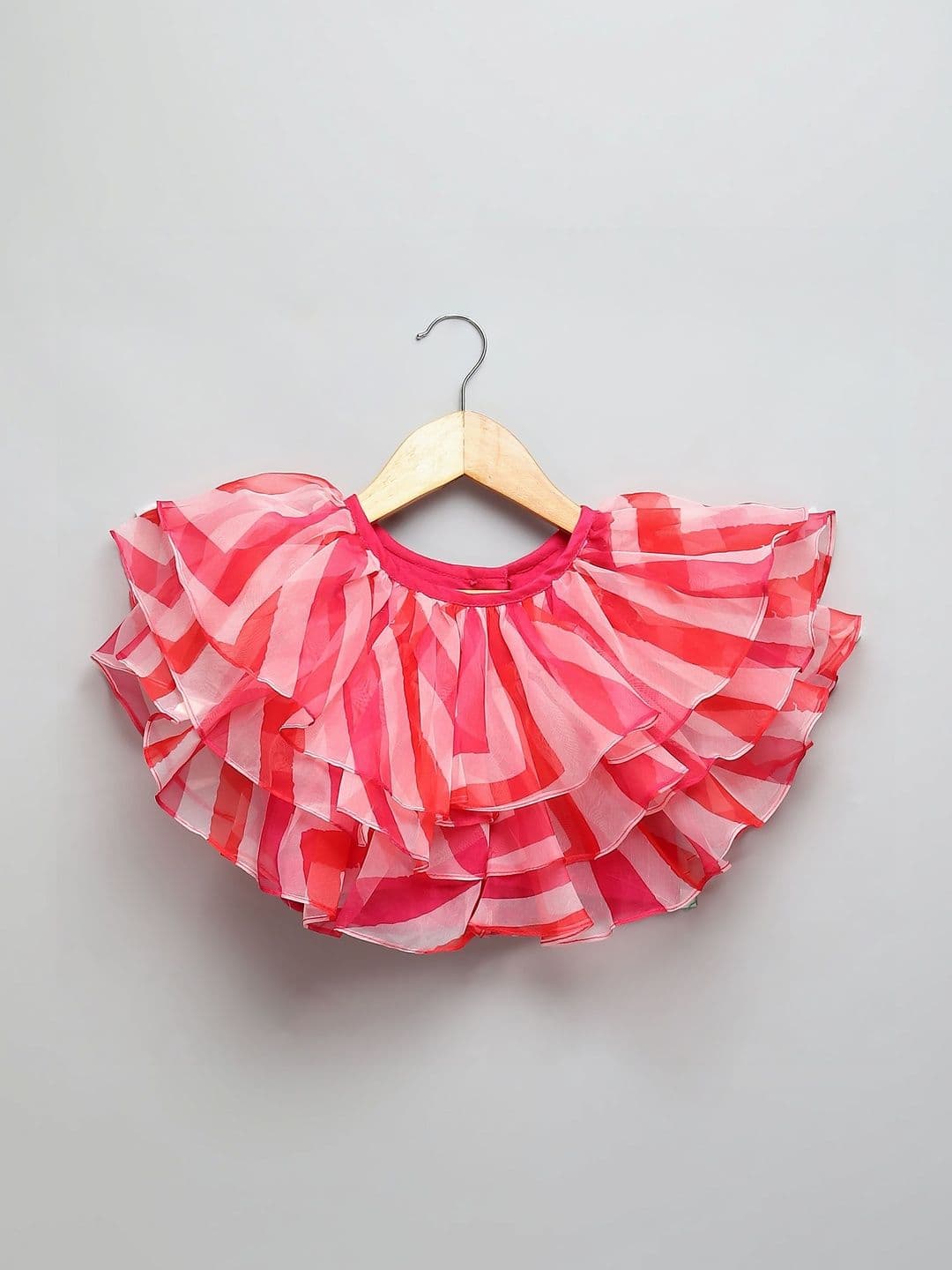 The Little Tales Girls Printed Foil Print Ready to Wear Lehenga & Blouse With Dupatta thumbnail 6