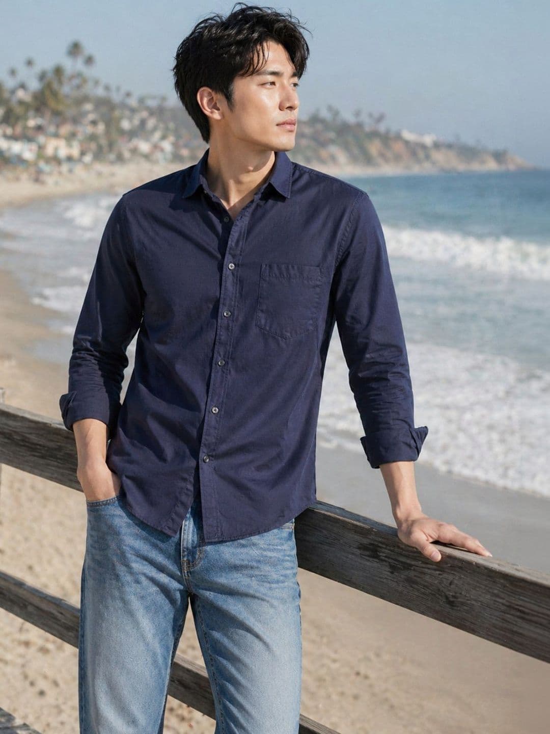 R.Code by The Roadster Life Co. Men Premium Casual Shirt - view 1