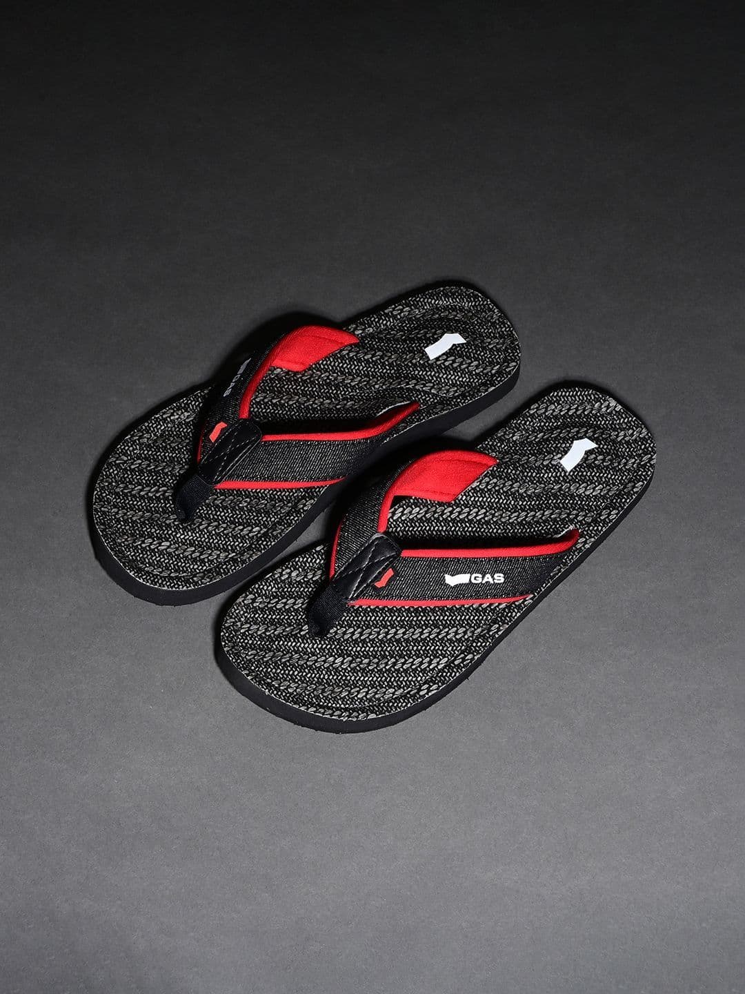 GAS Men  RawWave Red Flipflops - view 1