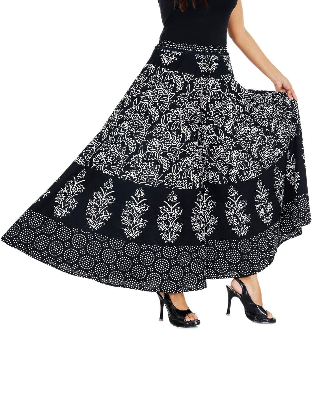 SAMJHI Women Ethnic Motifs Printed Ethnic Palazzos thumbnail 3