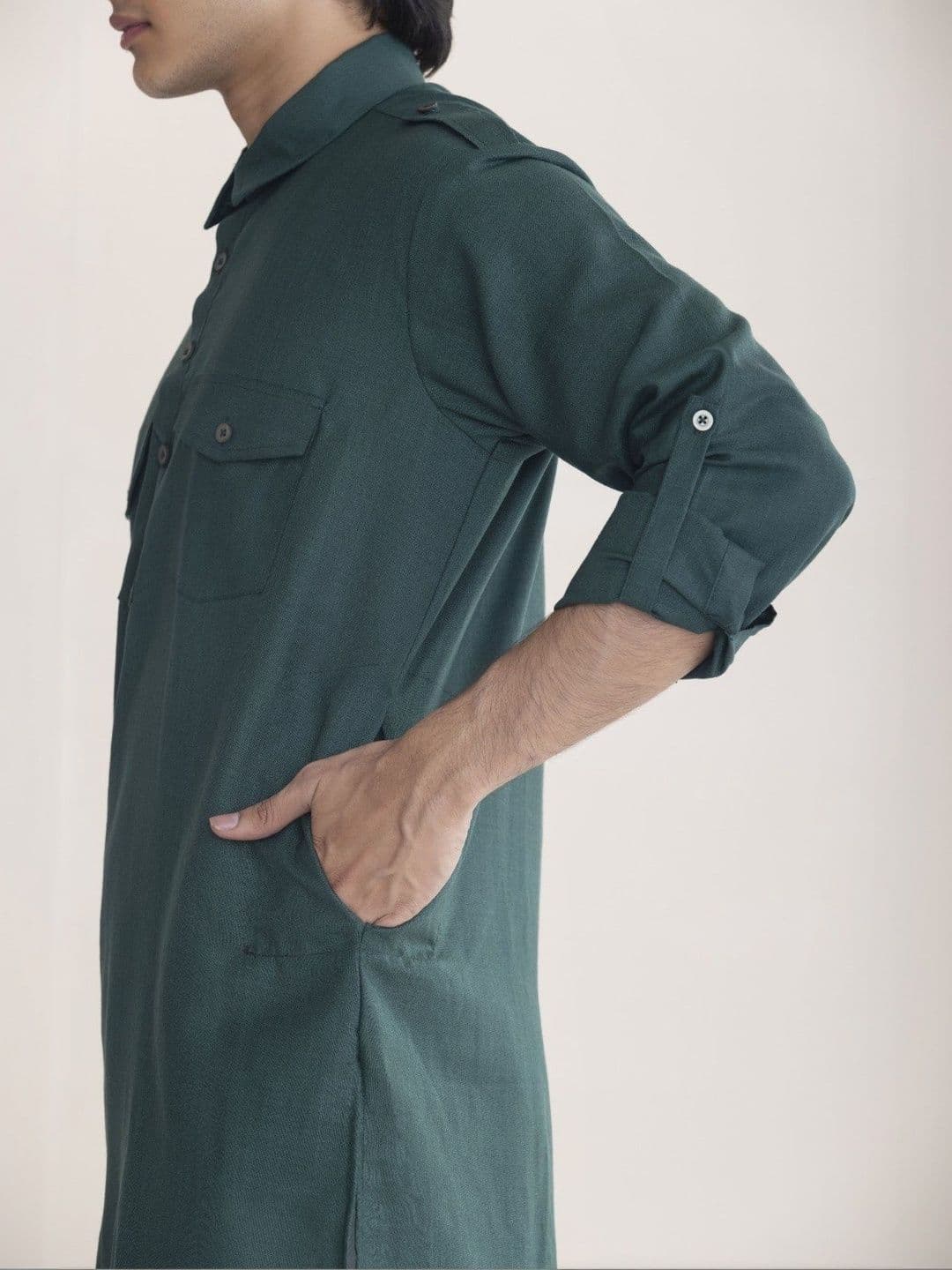 SHROBH Men Kurta thumbnail 6