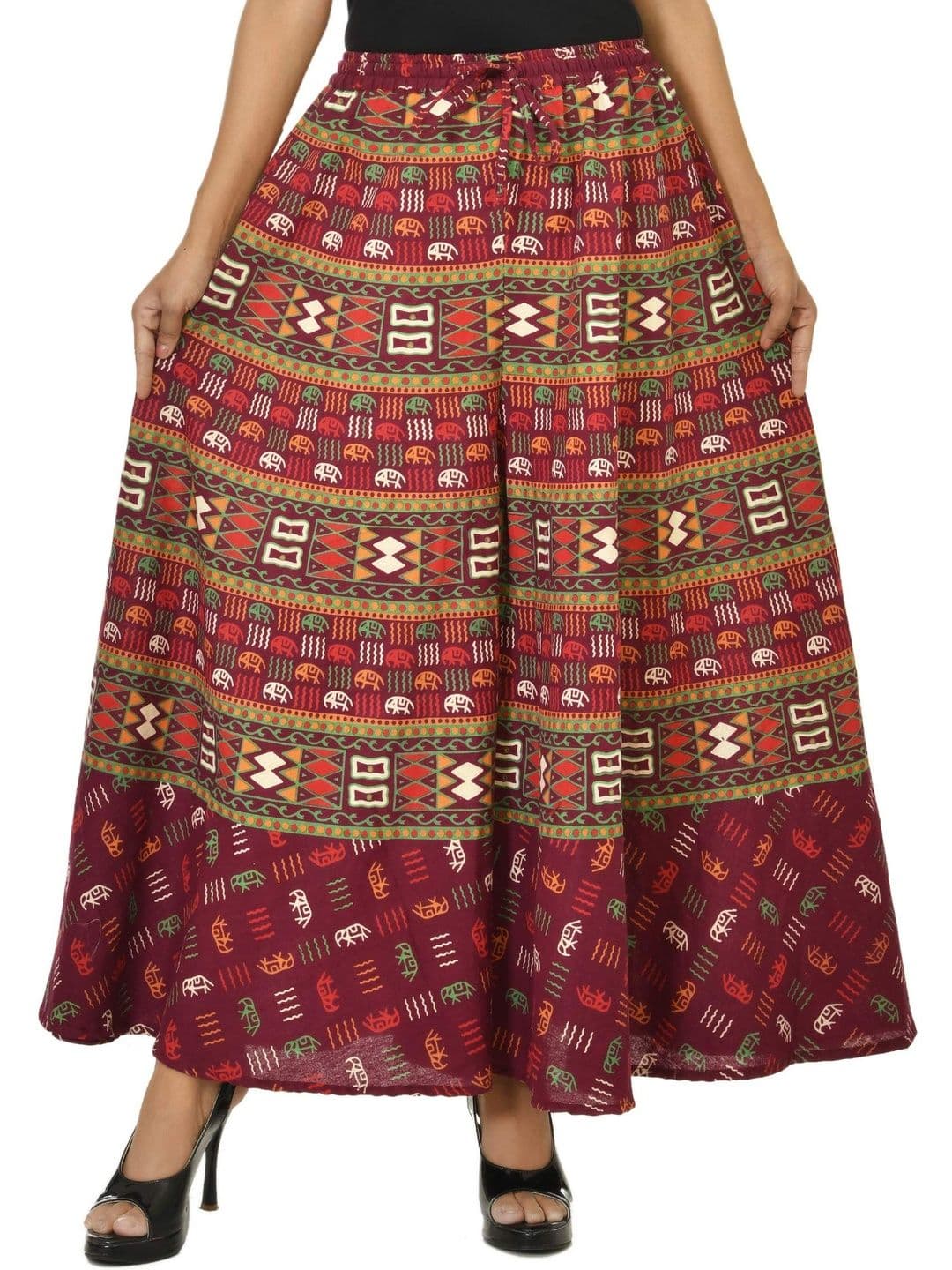 SAMJHI Women Ethnic Motifs Printed Ethnic Palazzos - view 1