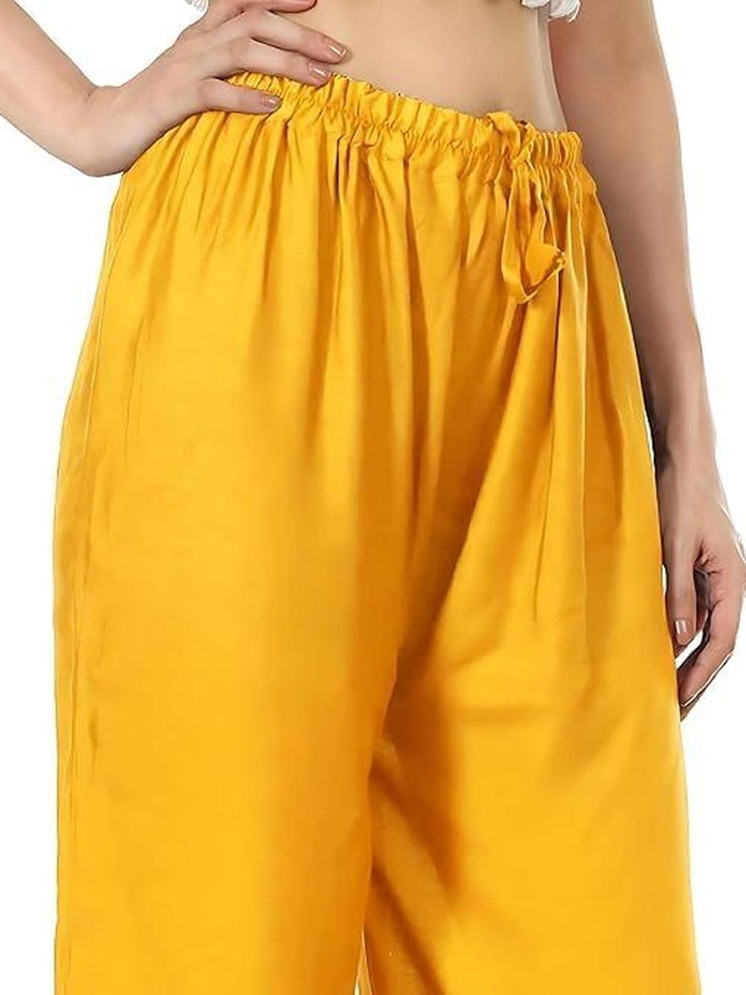 KGFONECLOTH Women Flared Knitted Ethnic Palazzos thumbnail 2